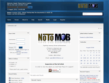 Tablet Screenshot of notomob.co.uk